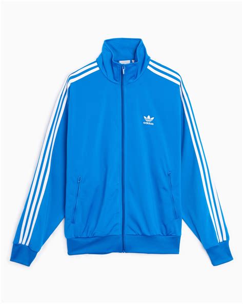 jaqueta adidas originals firebird tt azul|Adicolor .